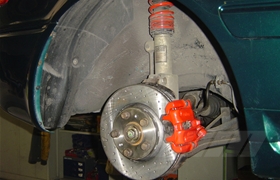 Audi S2 Coupe 580 PS Brembo 4-Kolben Bremsanlage