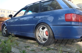 Audi RS2 350 PS H&R Gewindefahrwerk