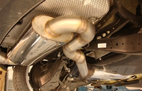 Seat Leon Cupra 2.0 TFSI HPM Abgasanlage ab Kat in 70mm