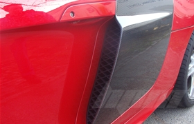 Audi R8 V10 Carbon Luftführung
