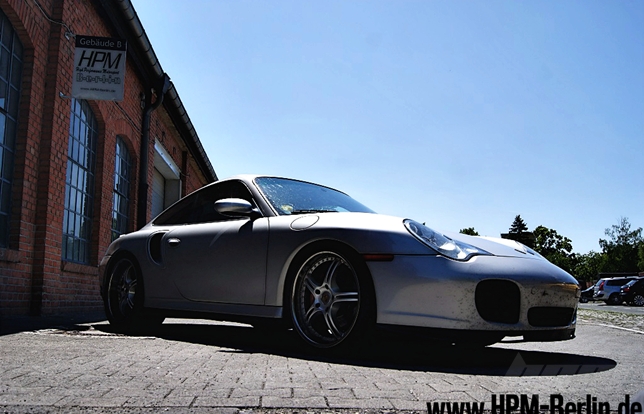 Chiptuning Berlin Brandenburg Porsche 996 Turbo Abgasanlage ab Turbo