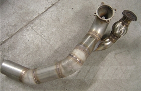 Anfertigung Hosenrohr, Downpipe im gewünschten Maß